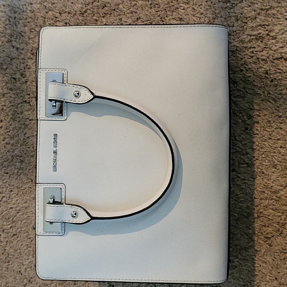 Michael Kors White Satchel